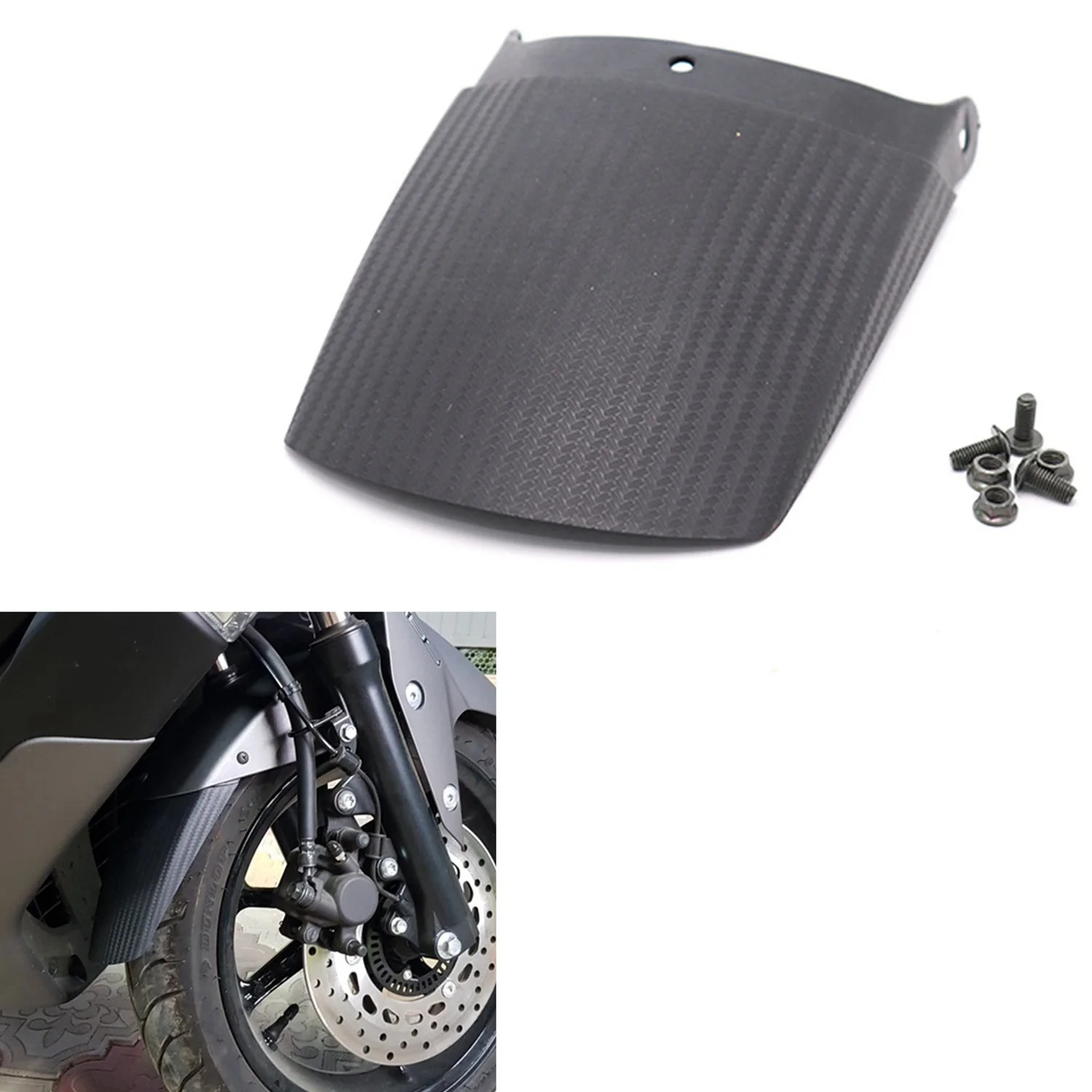 Motorcycle Front Mudguard Hugger Splash Guard for Nmax 155 2016-2019