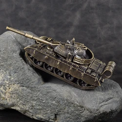 China 59D main battle tank all metal finished model decommissioning souvenir Home furnishings