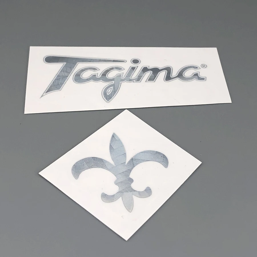 Waterslide 0.1 mm thick Custom Decal Sticker Tagima Guitar Peghead Logo