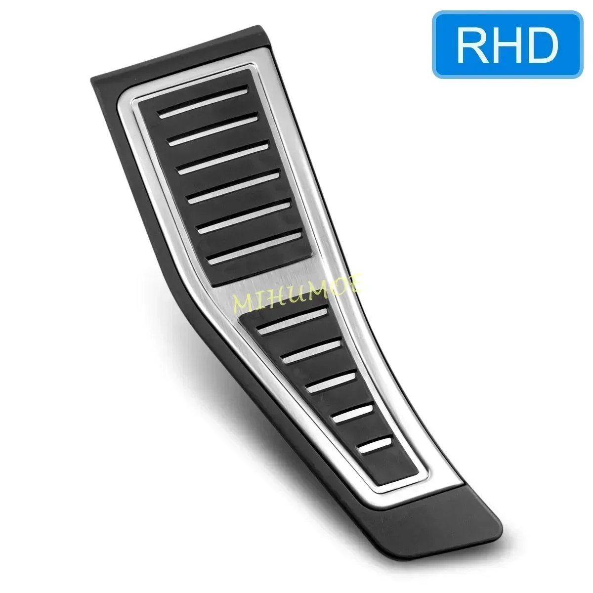 

For Audi Q7 4M 2016-2025 RHD Stainless Steel Car Foot Rest Dead Footrest Pedal Cover Replacement 2019 2020 2021 2022 2023 2024