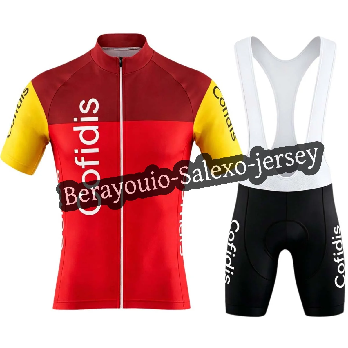 2026 France COFIDIS Tour Team Cycling Jersey Set World Champion Cycling Clothing Men's Road Bike Shirt Suit Bicycle Bib Shorts