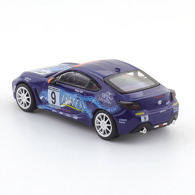 Xcartoys Pop Race 1/64 Toyota Gr86 Eindeloze Auto Legering Speelgoed Motorvoertuig Diecast Metalen Model Kids Xmas Cadeau Speelgoed Voor Jongens