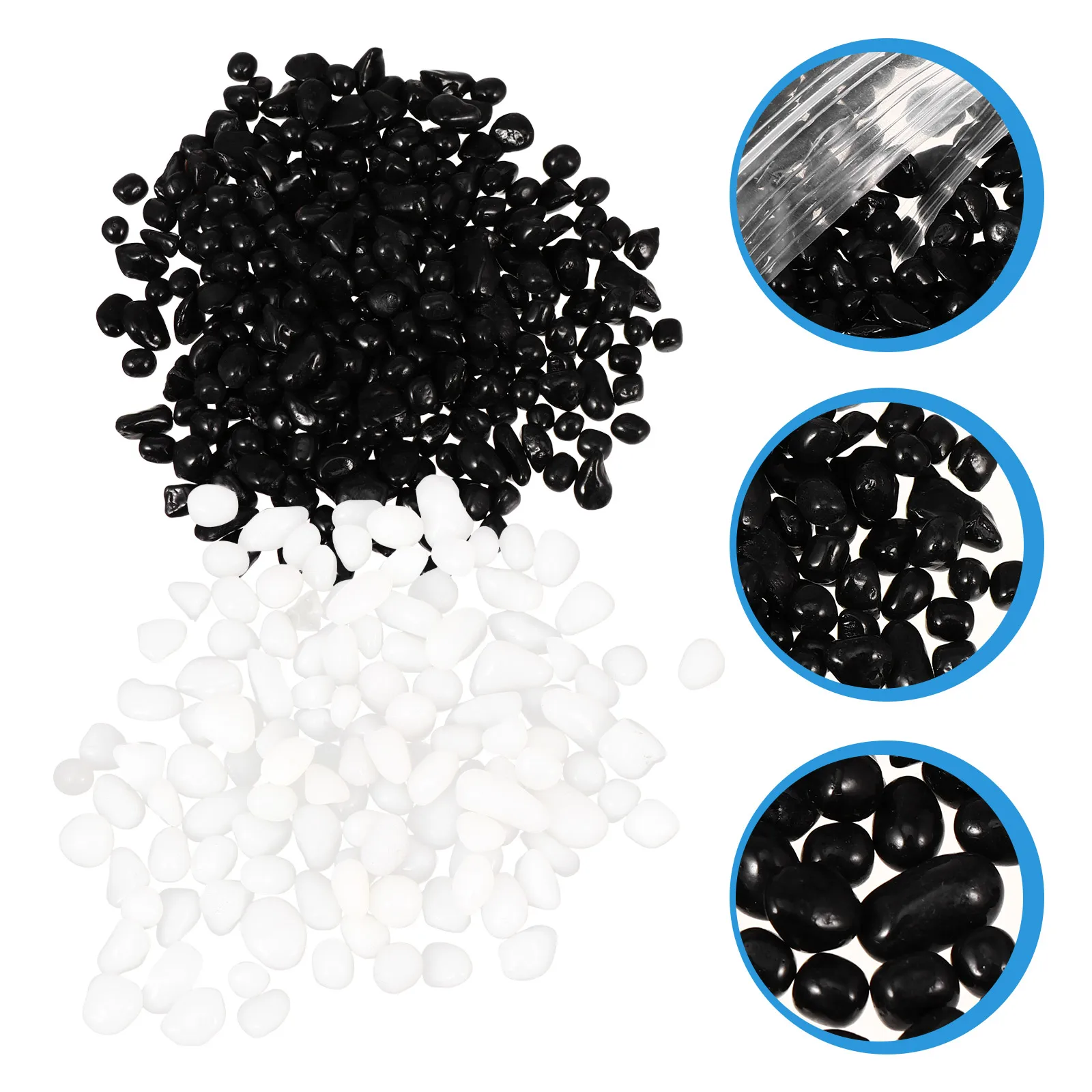 

Aquarium Decorative Stones Crystal Material Durable Fish Tank Bottom S Colored Stone L scaping Rocks nament Pet Supplies