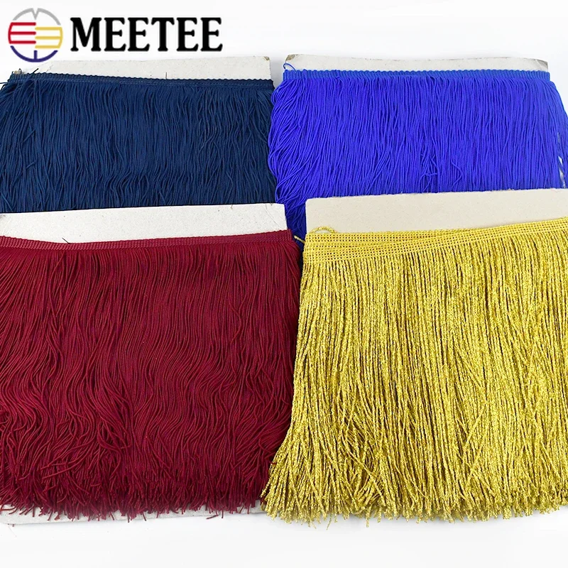 1-5Meters 20cm Tassel Fringe For Sewing Dresses Decoration Ribbon Curtains Lace Trim Band Clothes Fringes Fabric DIY Accessories