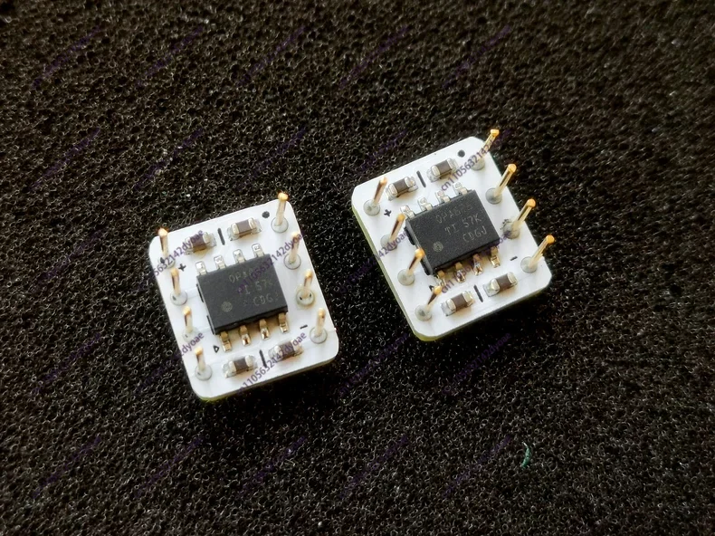 2PCS OPA828 new batch TI flagship operational amplifier, single to double soldering improved direct insertion upgrade OPA2604
