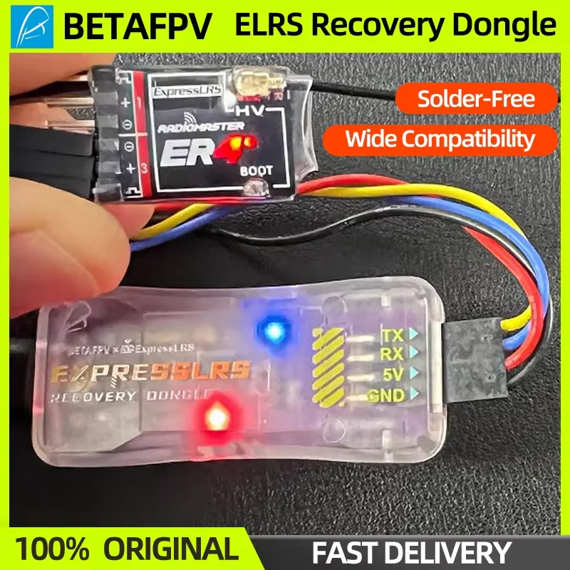BETAFPV ExpressLRS Recovery Dongle FTDI Module Upgrade For ELRS Nano/Micro/Lite Receiver RC FPV Firmware Recovery