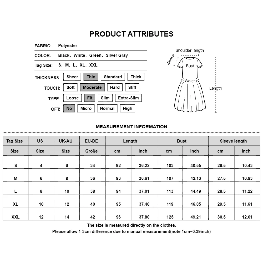 Damska sukienka luźny T-Shirt damska z dekoltem w szpic krótki rękaw plażowy luźny jednolita sukienka letnia odzież Plus Size 2024