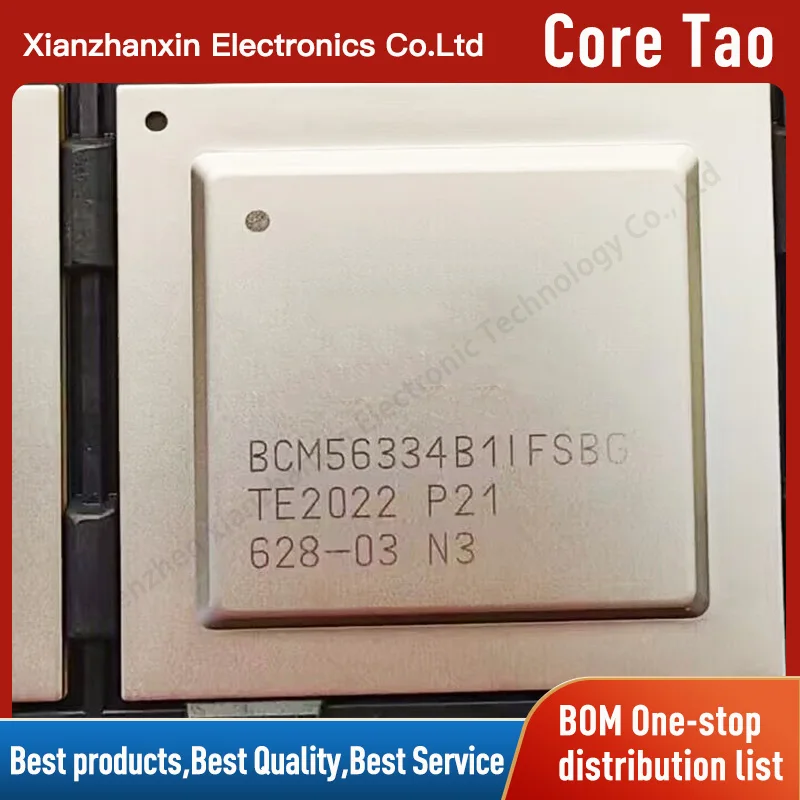 1pcs/lot BCM56334B1IFSBG BCM56334 BGA1156 Interface controller control IC