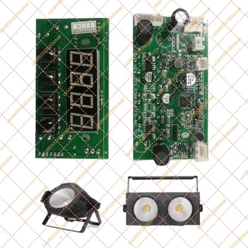 200W LED Par Light COB 2x100W Blinder Main Board PCB DMX Control Stage Lighting Replacement Part Repair Component