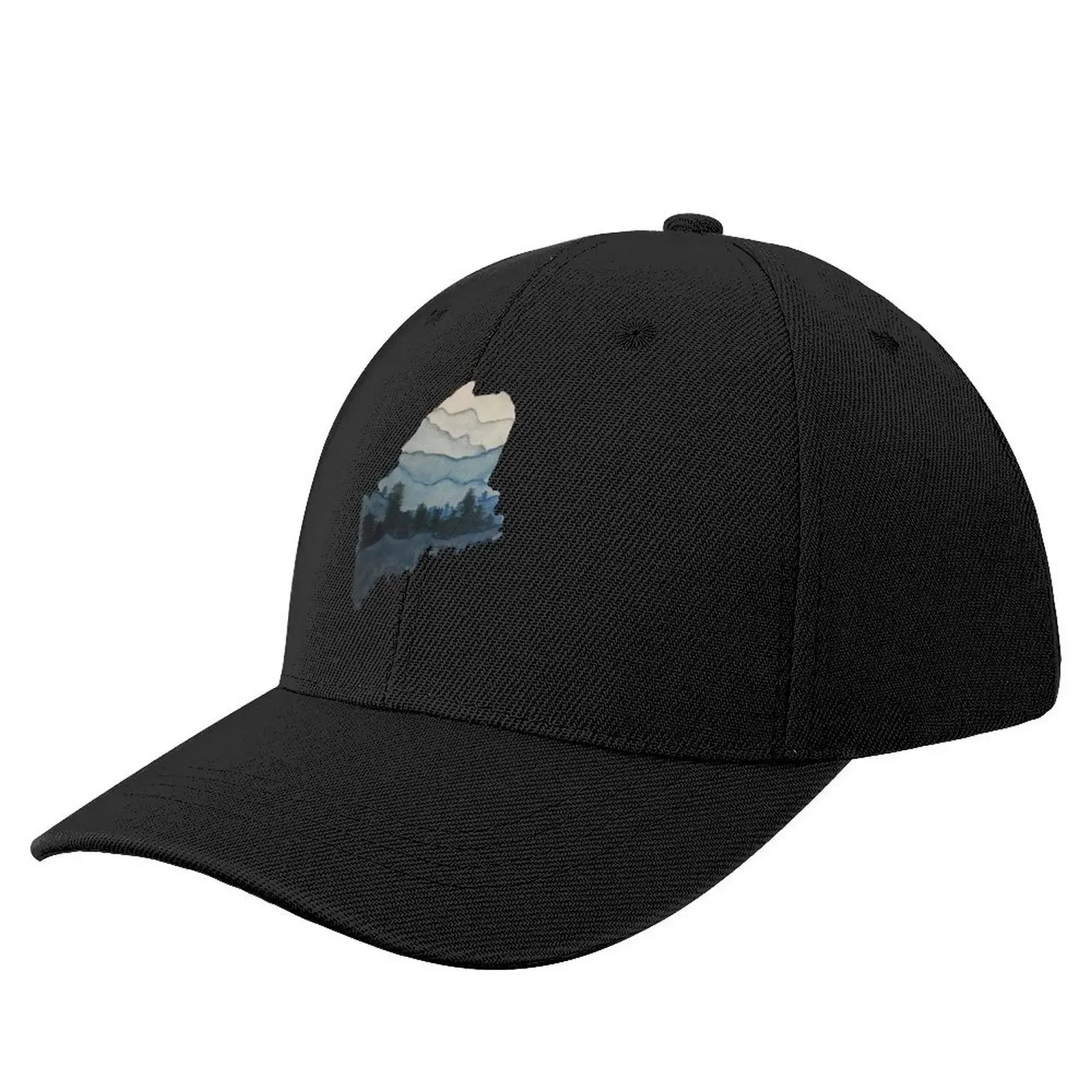 

Maine Mountains Baseball Cap Hat Luxury Brand derby hat Luxury Man Hat Men's Caps Women's