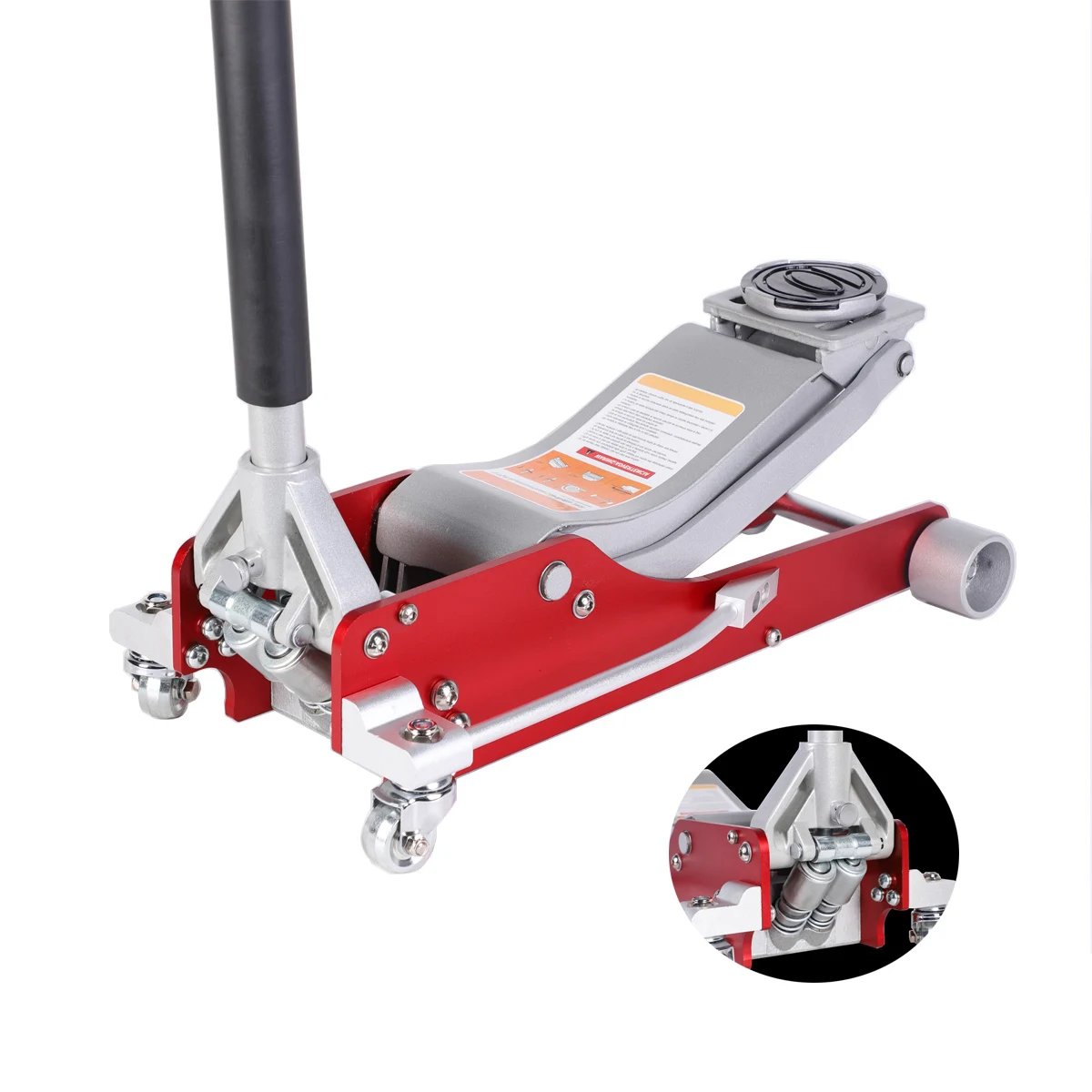 small lifting jacks floor hydraulic jack  Uses the plunger or the hydraulic cylinder goes against as the rigidity lifts a hoisti