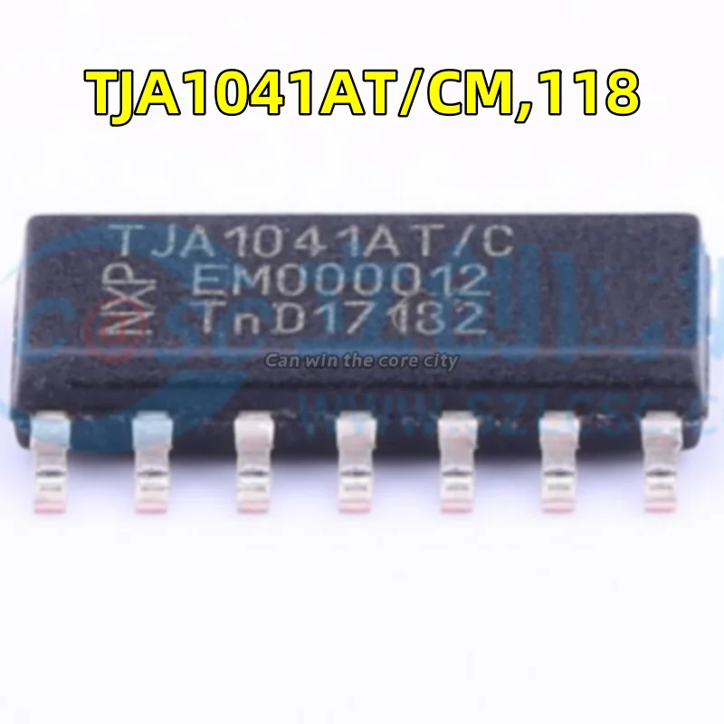 

5-100 PCS/LOT New TJA1041AT/CM.118 screen print TJA1041AT/C package SOP14 CAN transceiver chip