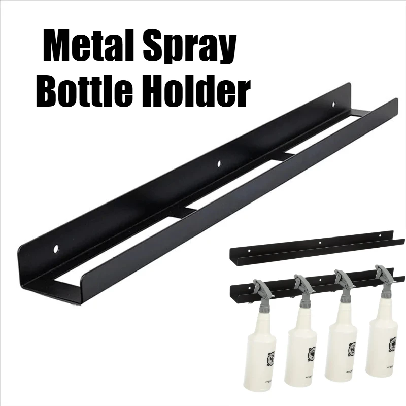 Metal Trigger Bottle Rack Trigger Bottle Rack Suitable For Car Detailing Supplies Storage Rack