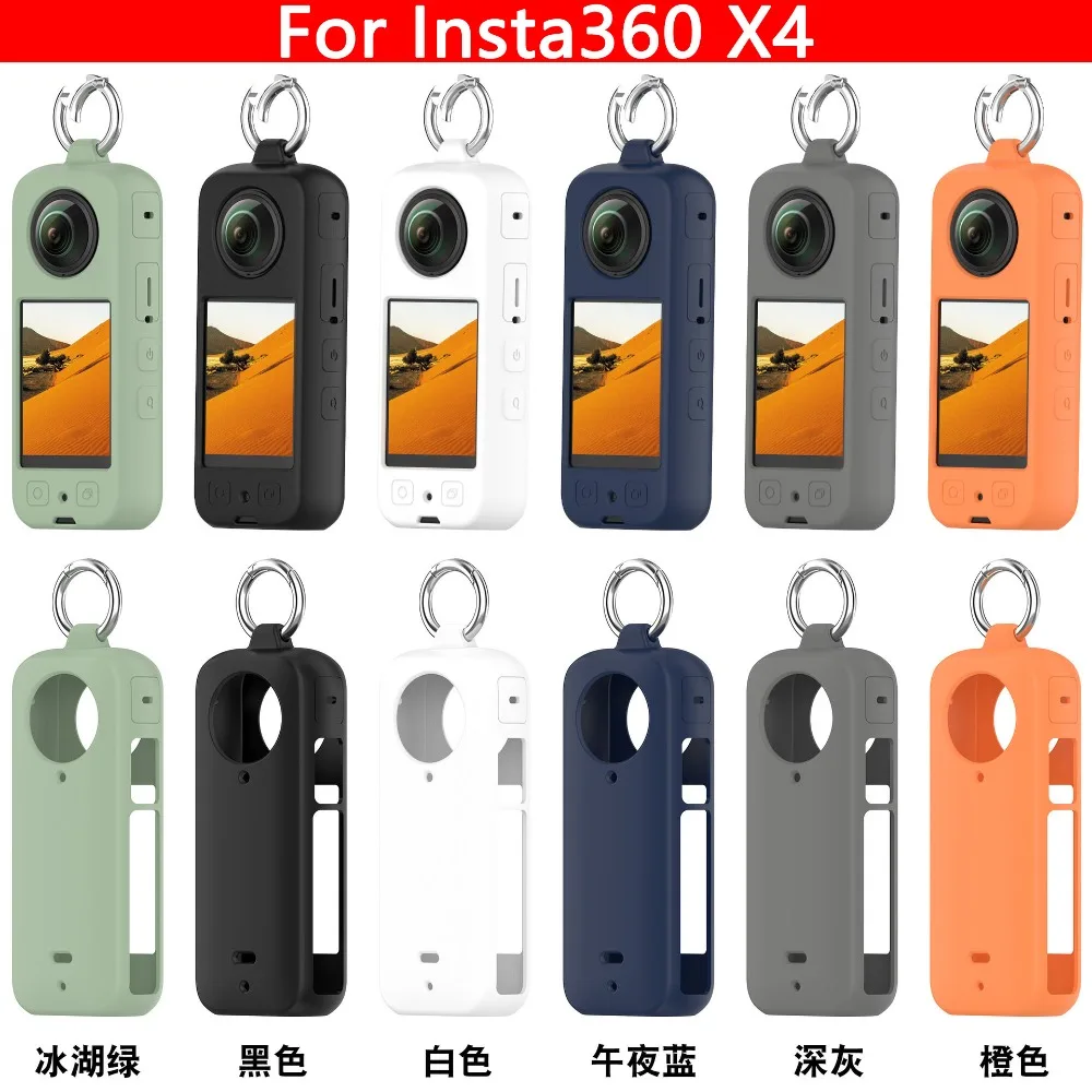 Camera Waterproof Protective cover For Insta360 X5 Portable Silicone Protective Case For Insta360X4 Storage Case X3 view 4