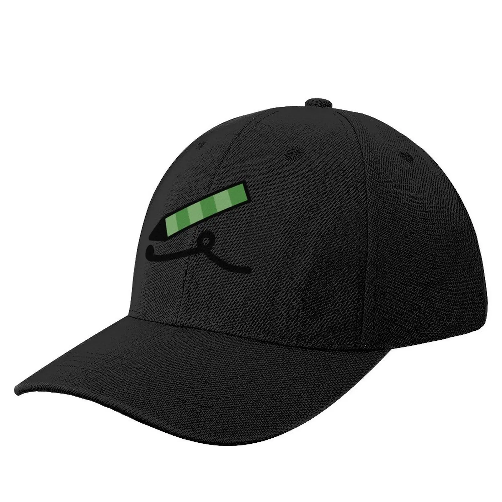 Green crayon Baseball Cap hard hat Anime Fluffy Hat Luxury Hat Men Hats Women's