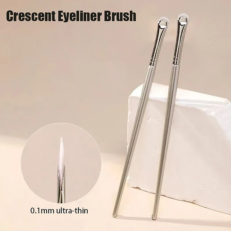 Upgrade Blade Eyeliner Brush Ultra Thin Fine Angle Flat Eyebrow Brush Liner Brow Place Makeup Brush Precise Detail Brush