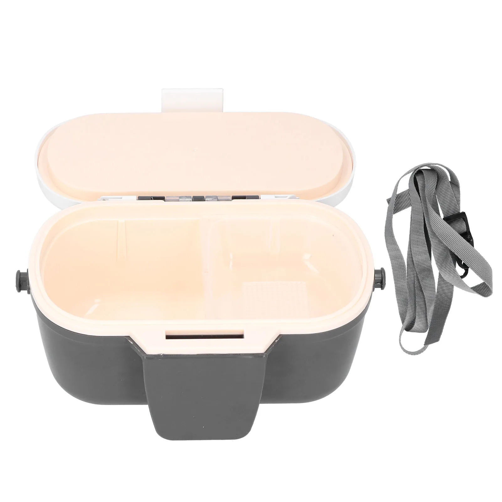 صندوق تخزين الصيد إغراء صندوق بخطاف البلاستيك معزول إغراء الصيد البحري ديدان الأرض صندوق حفظ دودة القز البحر ملحقات صيد الأسماك #6