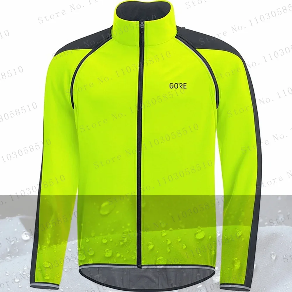 GROE Spring Men Windbreakers Cycling Jacket Jersey Thin Long Sleeve Bike Windproof Coat Ciclismo Breathable Outdoor Sports MTB