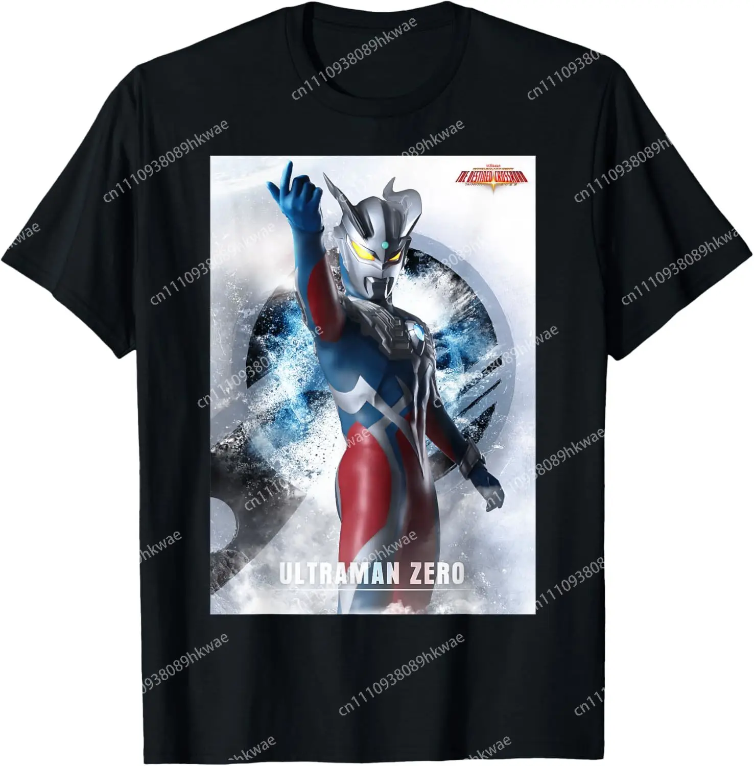 ULTRAMAN ZERO Ultra Galaxy Fight The Destined Crossroad Fashion Casual Funny T-Shirt S-6XL