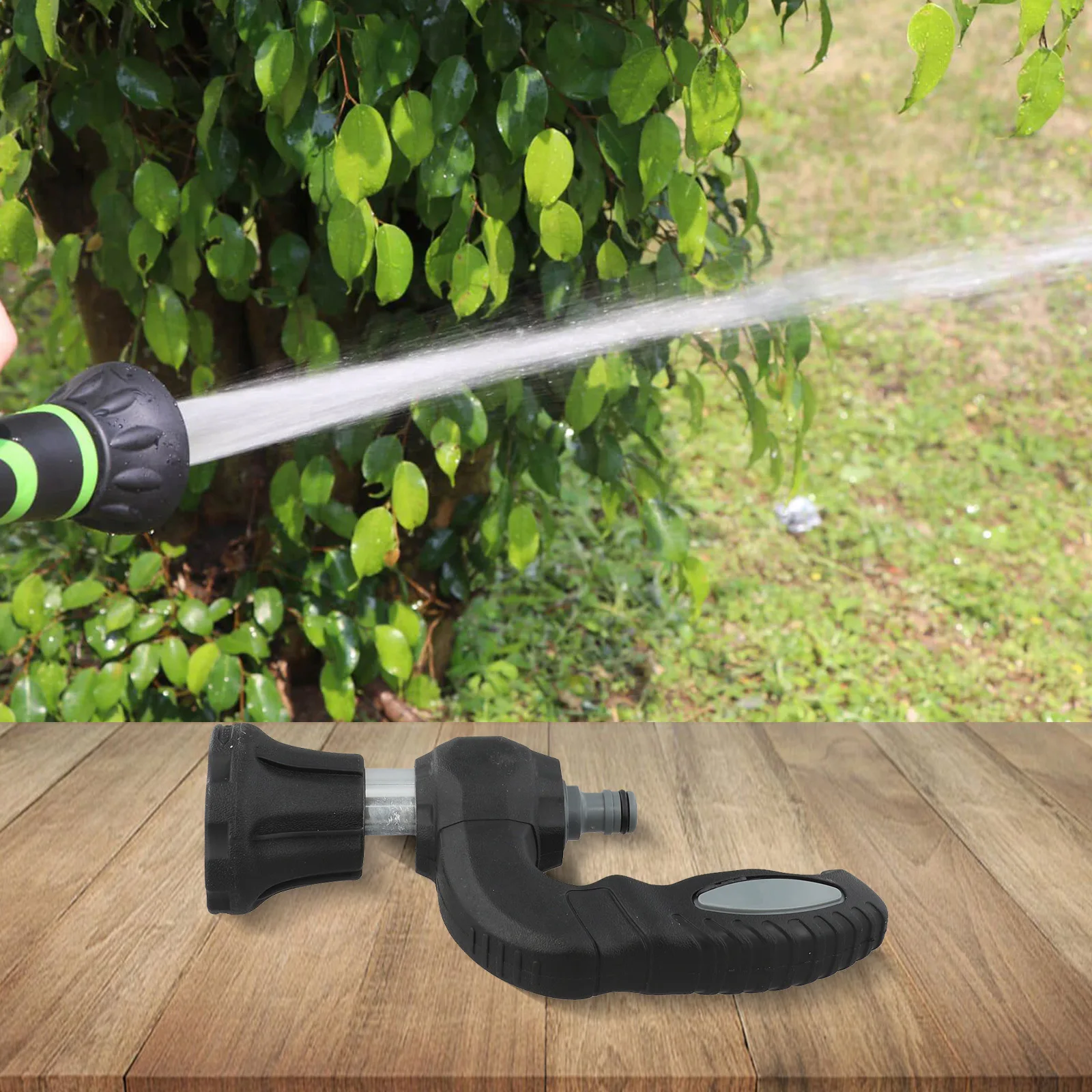 Water Spray Pistol for Garden and Vehicle Use with Adjustable Nozzle and Ergonomic Design for Extended Use Without Strain