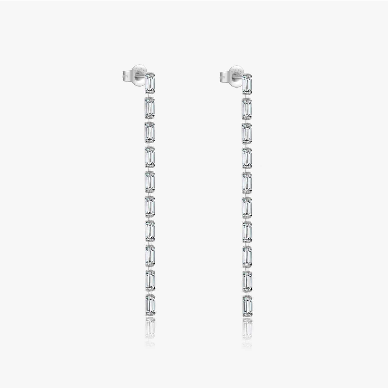

VEWANT 925 Sterling Silver Rectangle Geometric Long Drop Earring 2025 Luxury Classical Women Wedding Party Jewelry Gift