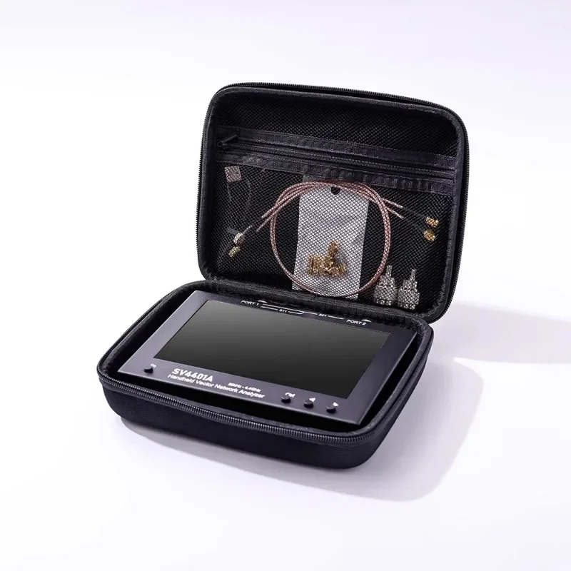 

Handheld vector network analyzer and standing wave ratio tester 50KHz-4.4GHz7 inch touch screen SV4401A