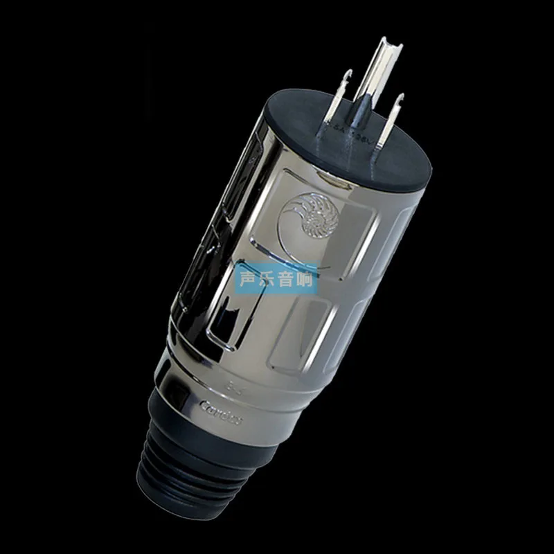 Genuine USA CARDAS E5 Rhodium Plated US 15A HiFi Power Plug IEC Connector
