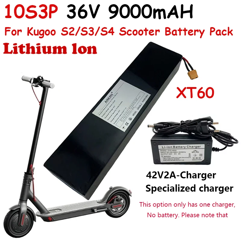 36V 18650 power battery suitable for Kugoo S2/S3/S4 8000mAh battery pack