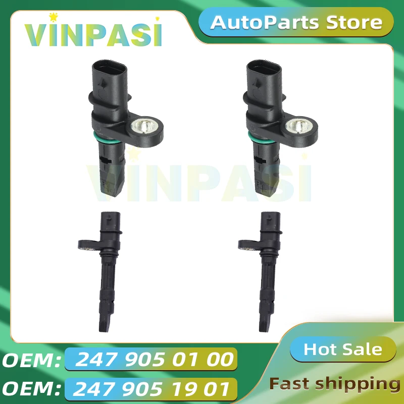 Front Rear Speed Sensors Suitable for Mercedes Benz A-CLASS C118 X247 W177 High Quality ABS Speed Sensor 2479051901 2479050100