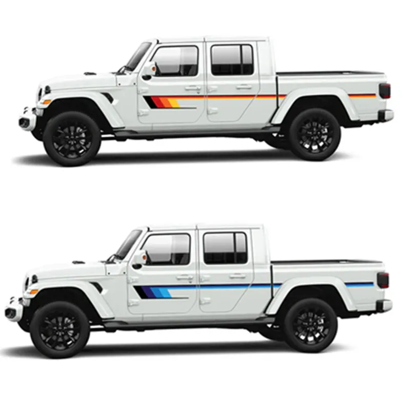 

FOR Jeep Gladiator JT Car Stickers body appearance Custom fashion sporty fashionable professional Vinyl decal