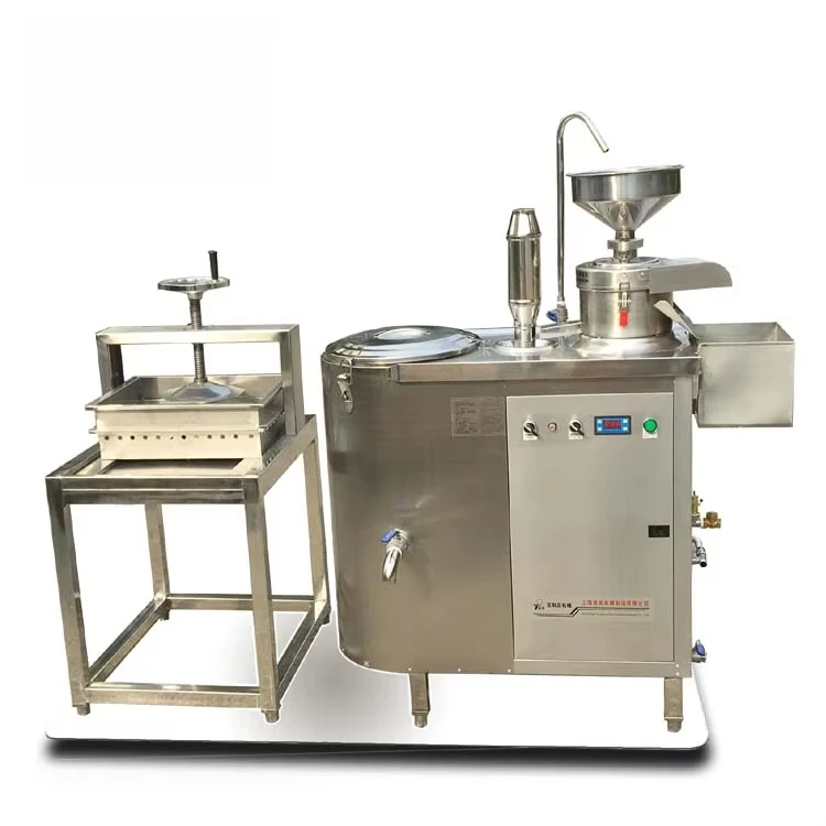 

T-30 & Y-1 Commercial Automatic Soya Milk Tofu Machine / Bean Curd Making Equipment