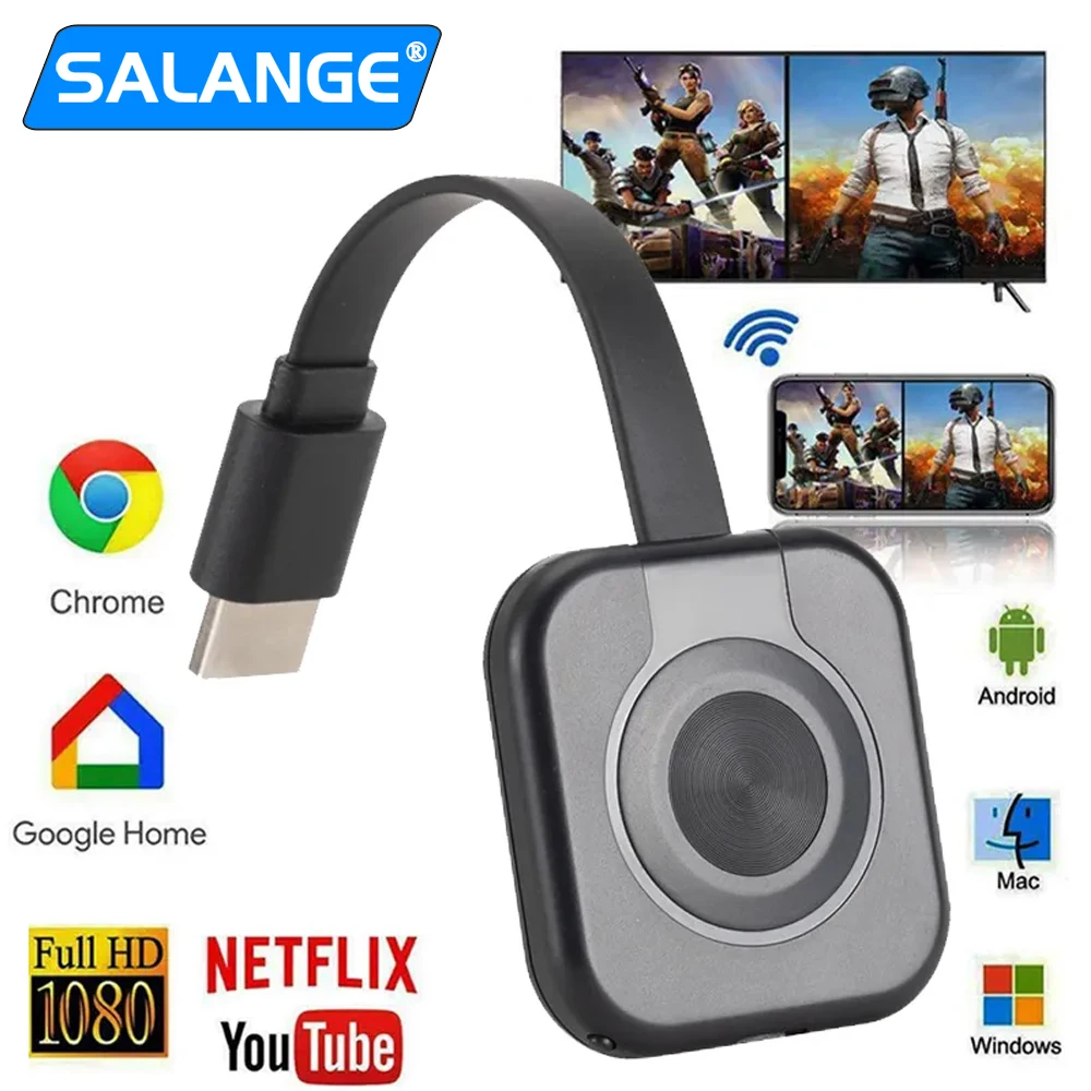 1080P HD kablosuz WiFi ekran Dongle TV çubuk mini PC Video adaptörü Airplay DLNA ekran yansıtma paylaşımı IPhone IOS telefon için TV