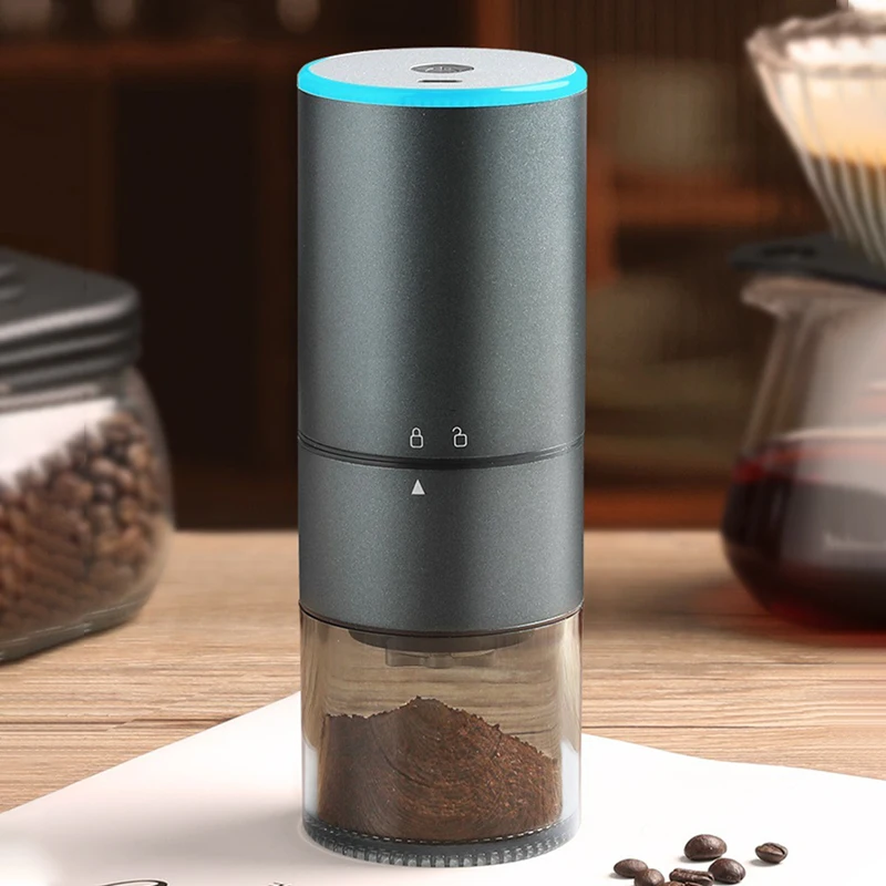 Portable Electric Coffee Grinder USB Grinder Machine Home Travel Ceramic Grinding Core Nuts Grains Pepper Coffee Bean Grinder