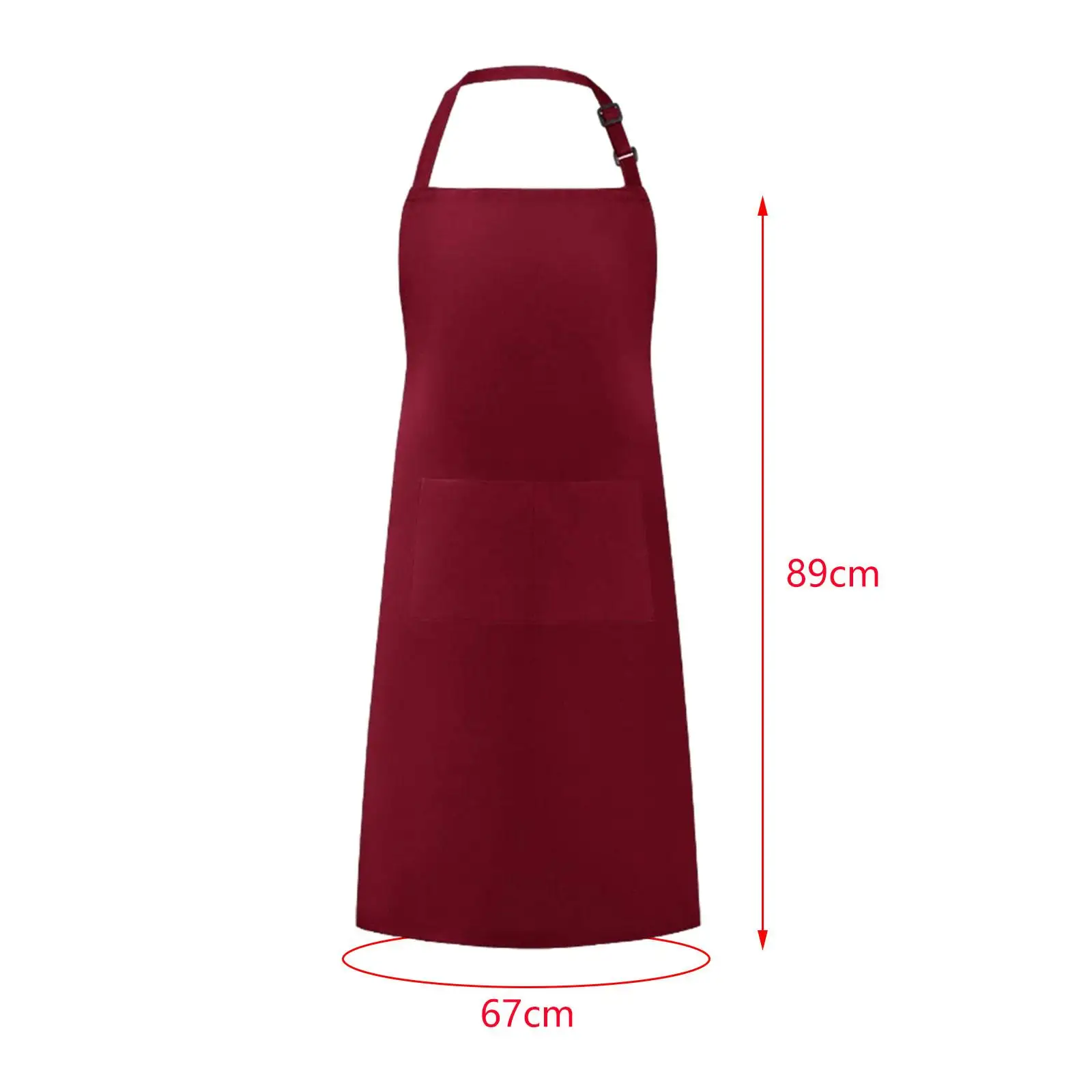 Chef Apron with Large Pocket Baking Apron Cooking Baking Apron for Flower Shop Dog Grooming Farmhouse Cosmetology Coffee Shop