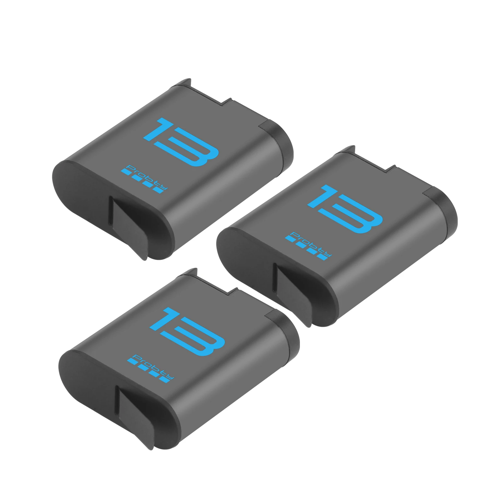 For GoPro Hero 13 Enduro Battery 2280mAh LCD 3-Channel Fast Charging Case Storage Box For Go Pro Hero 13 Accessories