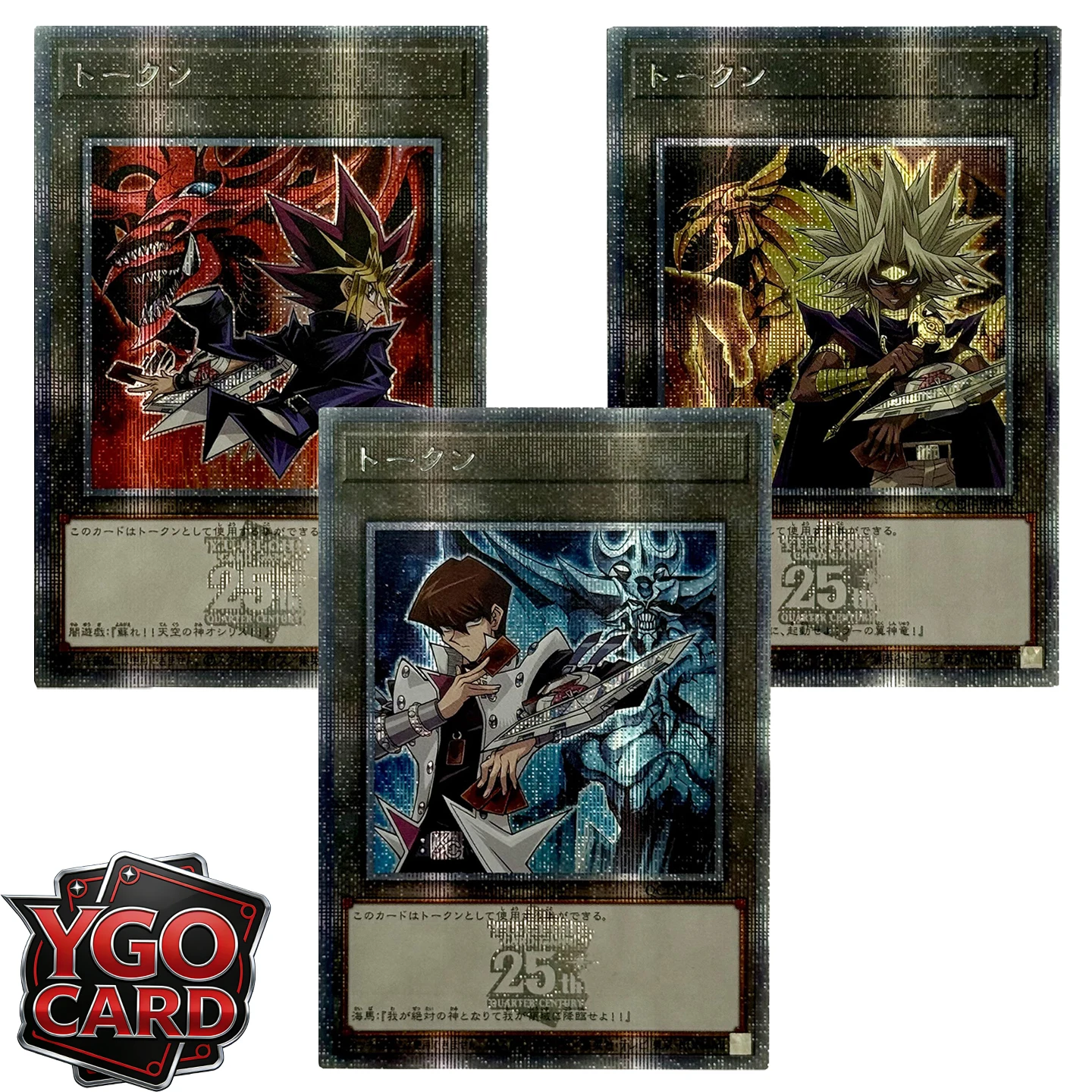 Orica YUGIOH Collection DIY Proxy Cards Egyptian God token Kaiba Yugi Marik Slifer Sky Dragon Obelisk the Tormentor Dragon of Ra