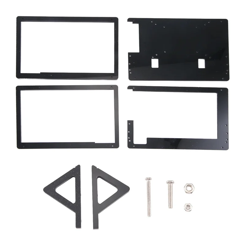 

7 Inch Lcd Acrylic Bracket Case Contact Screen Case Holder Bracket For Raspberry Pi 3 Model B+-Y18A