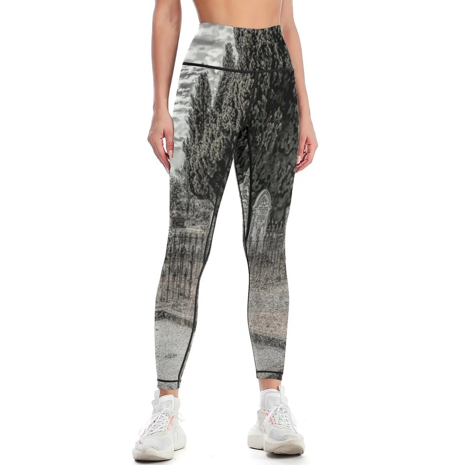

Cemetery Leggings for fitness Women's sports high waist Sportswear woman gym Womens Leggings