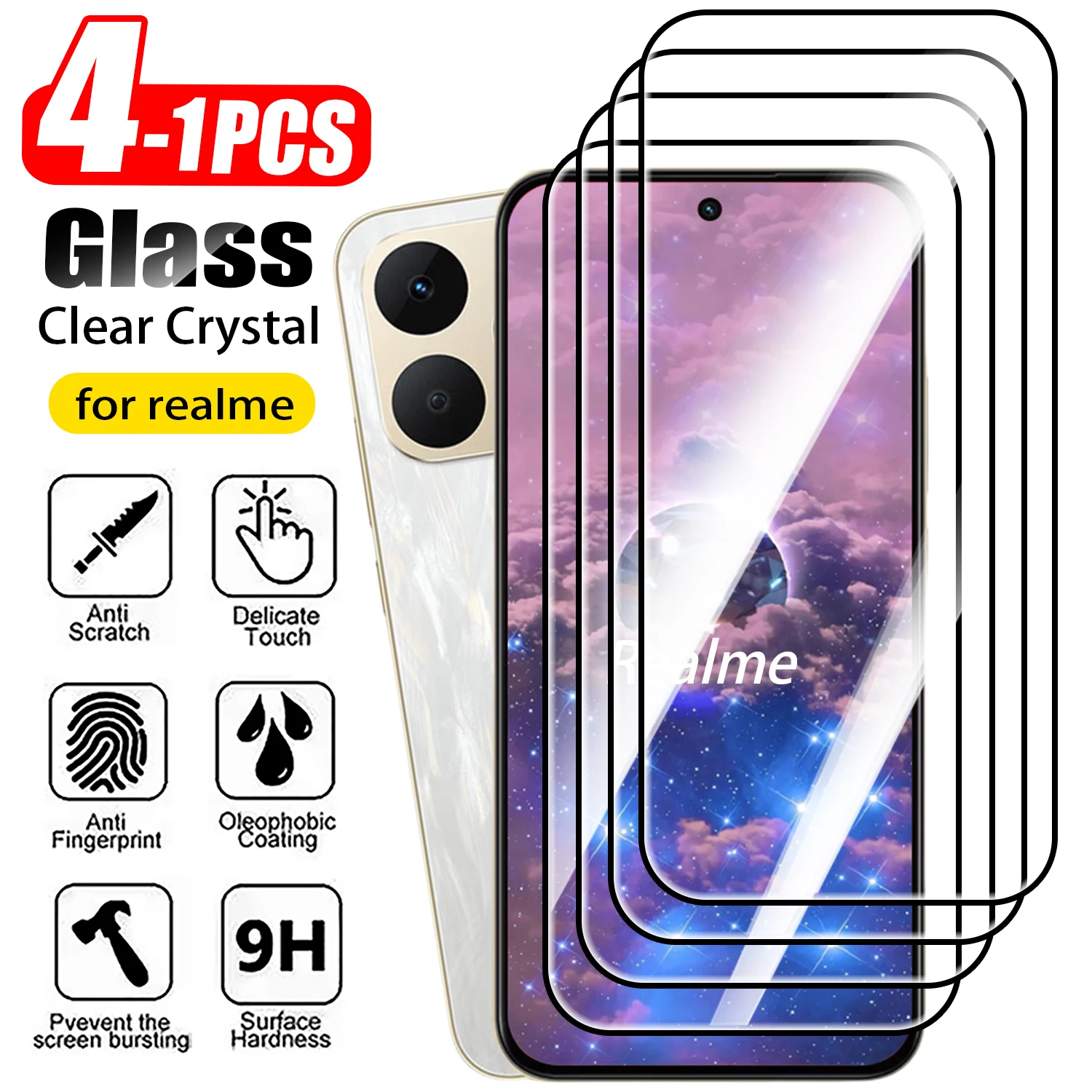 1-4PCS Screen Prote…