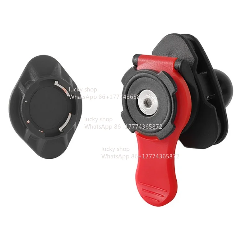 Damping Version Triangle Seat Bracket Rearview Mirror Round Tube