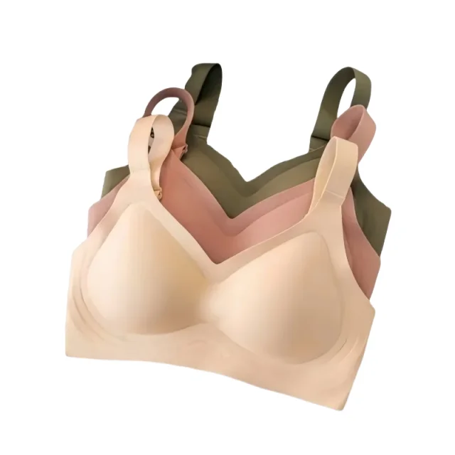 

KUCLUT Seamless Bras For Women Plus Size Adjustable Bra Non-wire Wide Straps Underwear Sexy Lingerie Female Intimates M-3XL