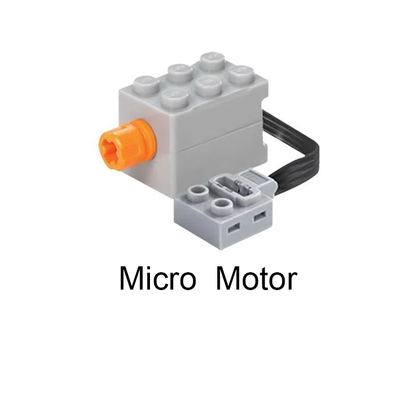 Cada-caja de batería de bloque de función de potencia C61024w, luz Led y ladrillos remotos, Kit de Motor de ladrillo, Micro bloques de construcción, regalo para niños