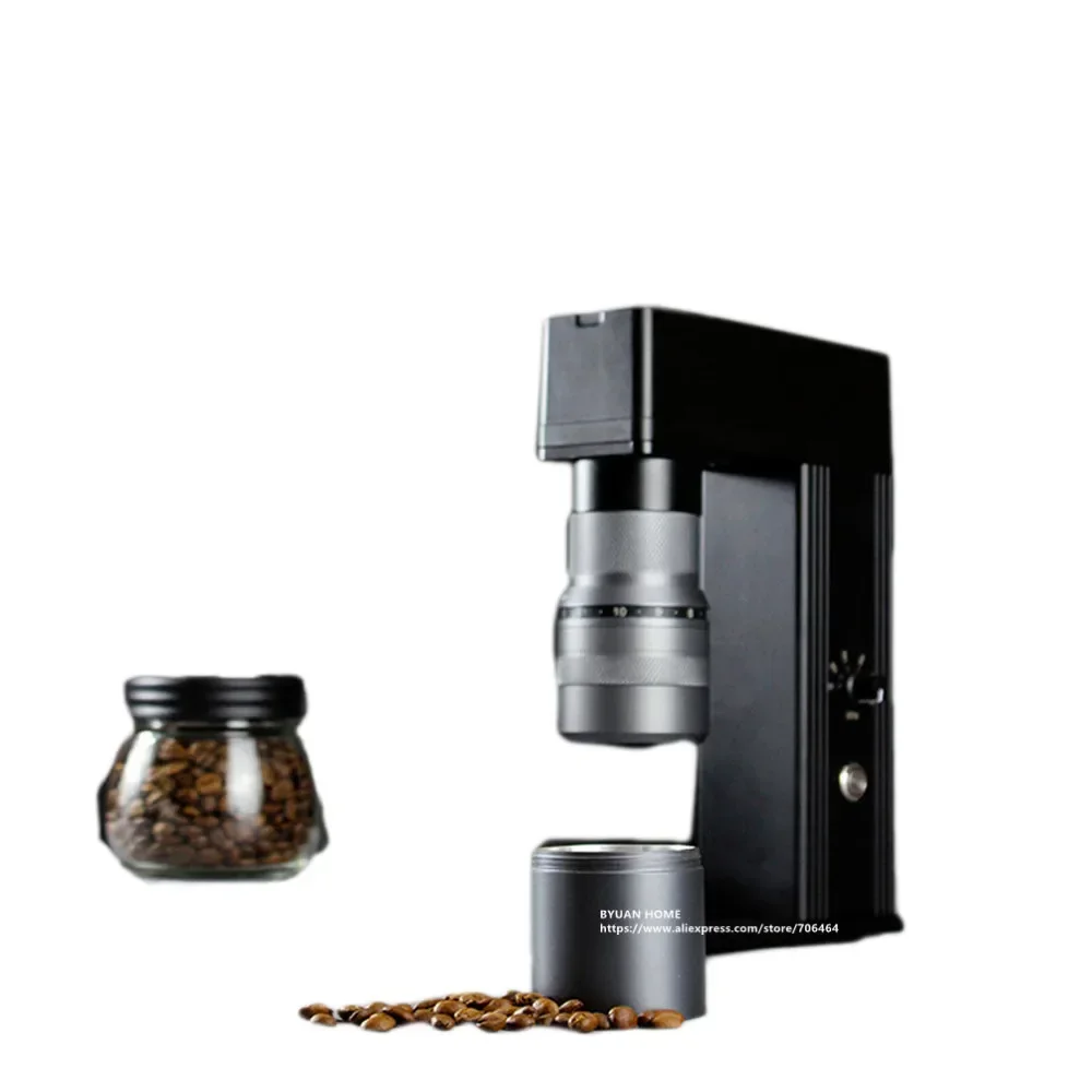 

Pour over Coffee Grinder, Titanium Plating, Manual or Electric Mill for Option, 48mm