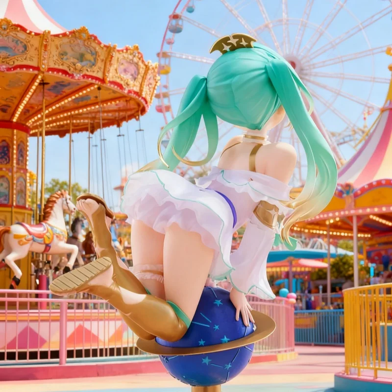 الإصدار. هاتسون ميكو أنيمي الشكل Kawaii غلوب فتاة عمل الشكل الكبار جمع نموذج سطح المكتب زخرفة دمية لعبة للطفل هدية #6