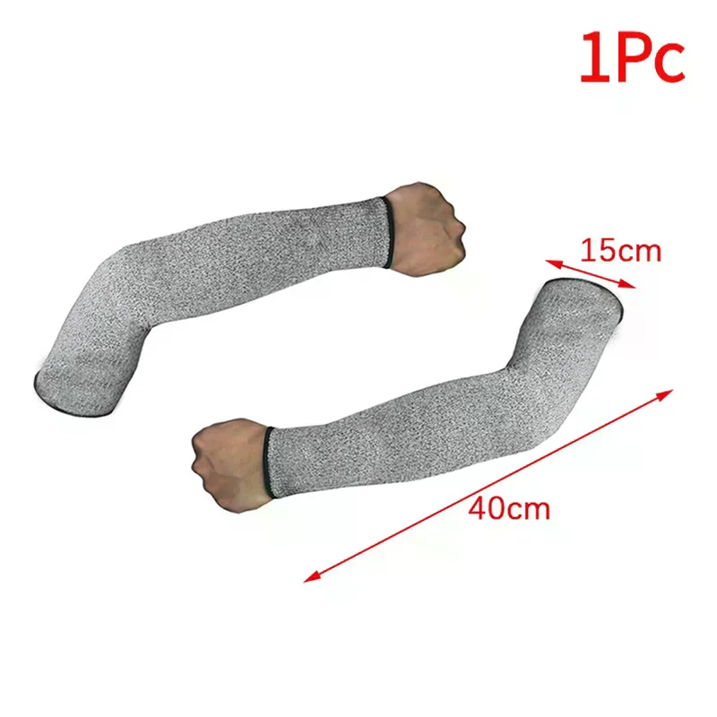 1Pc Level 5 HPPE Cut Resistant Anti-Puncture Work Protection Arm Sleeve Cover