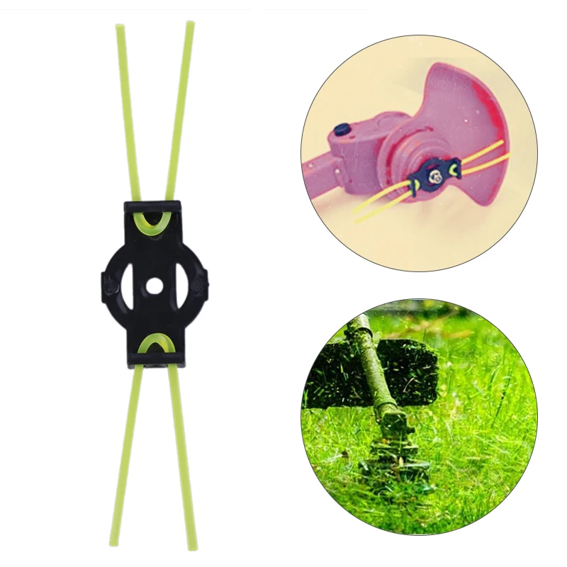 ●General Accessories Mower Cutting Rope Mower Head Weeding Brush Removing Moss Rust Free Wear-resistant Mower Head