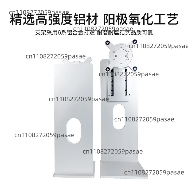 

24''-40'' CNC Aluminum Alloy Monitor Bracket with Gas Spring Arm Max 10KG Lift Rotate Tilt Swivel Mount for LCD Computer Screen
