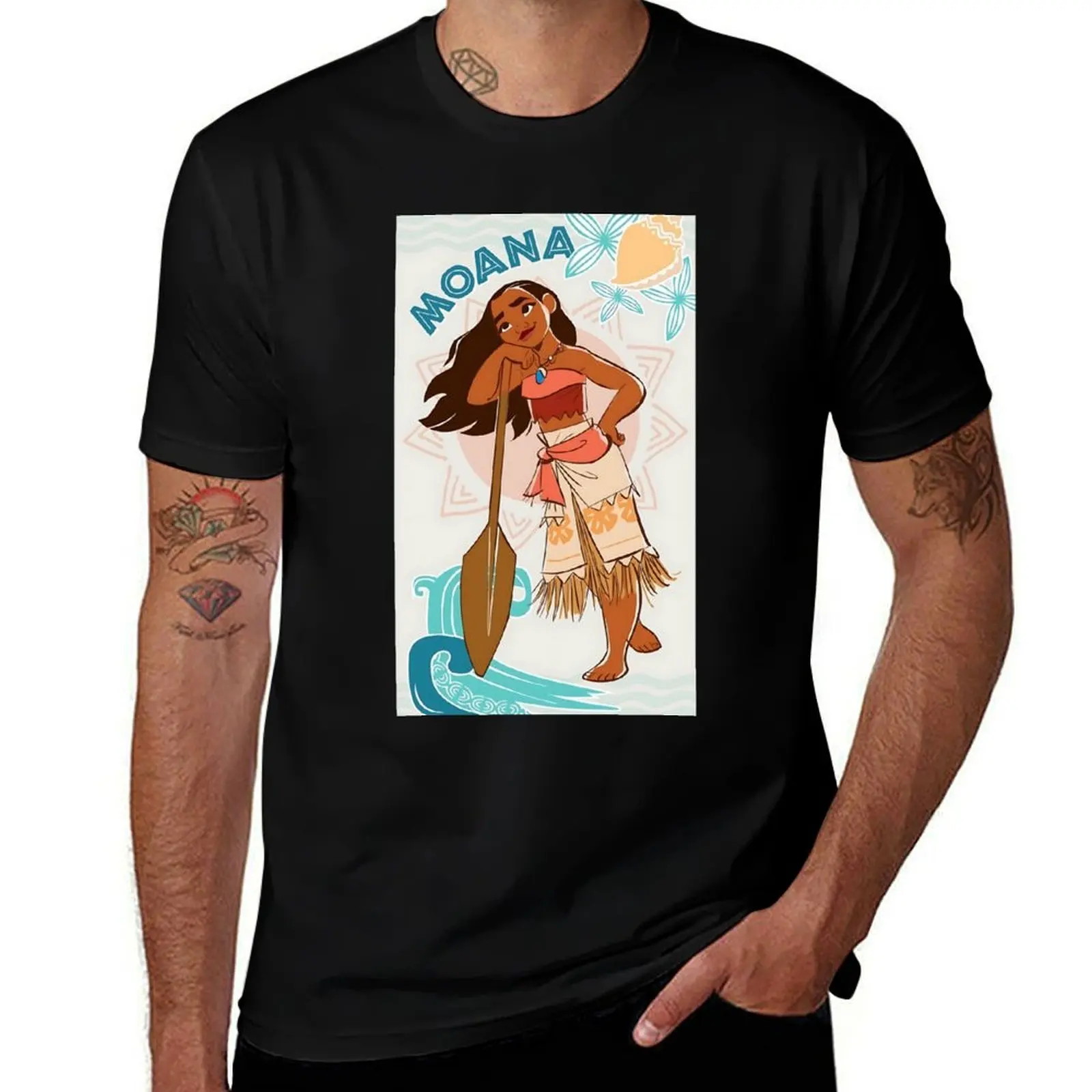 

Empowered Moana T-Shirt t shirts for man graphic funny t shirt man cotton T-Shirt