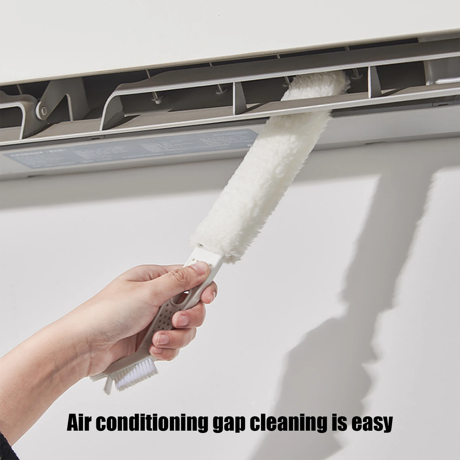 Air -conditioning Fan Gap Brush Can Replace The Double Head Soft Hair Cleaning Gap Brush Home Cleaning Tool Accessories