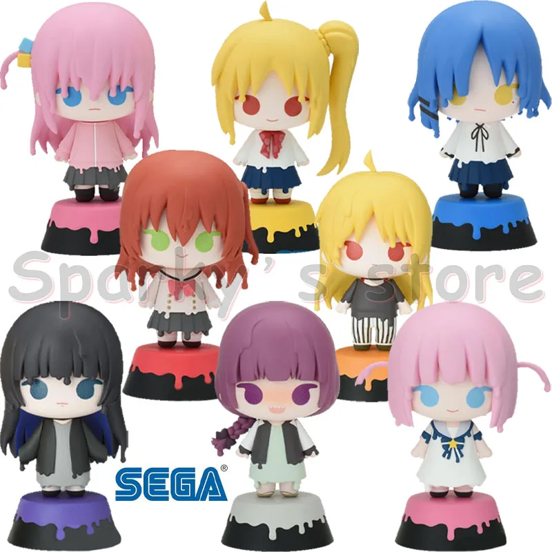 SEGA Original Tiny Melties BOCCHI THE ROCK! Anime Figure Gotoh Hitori Action Figure Toys for Boys Girls Kids Gifts Cute Model